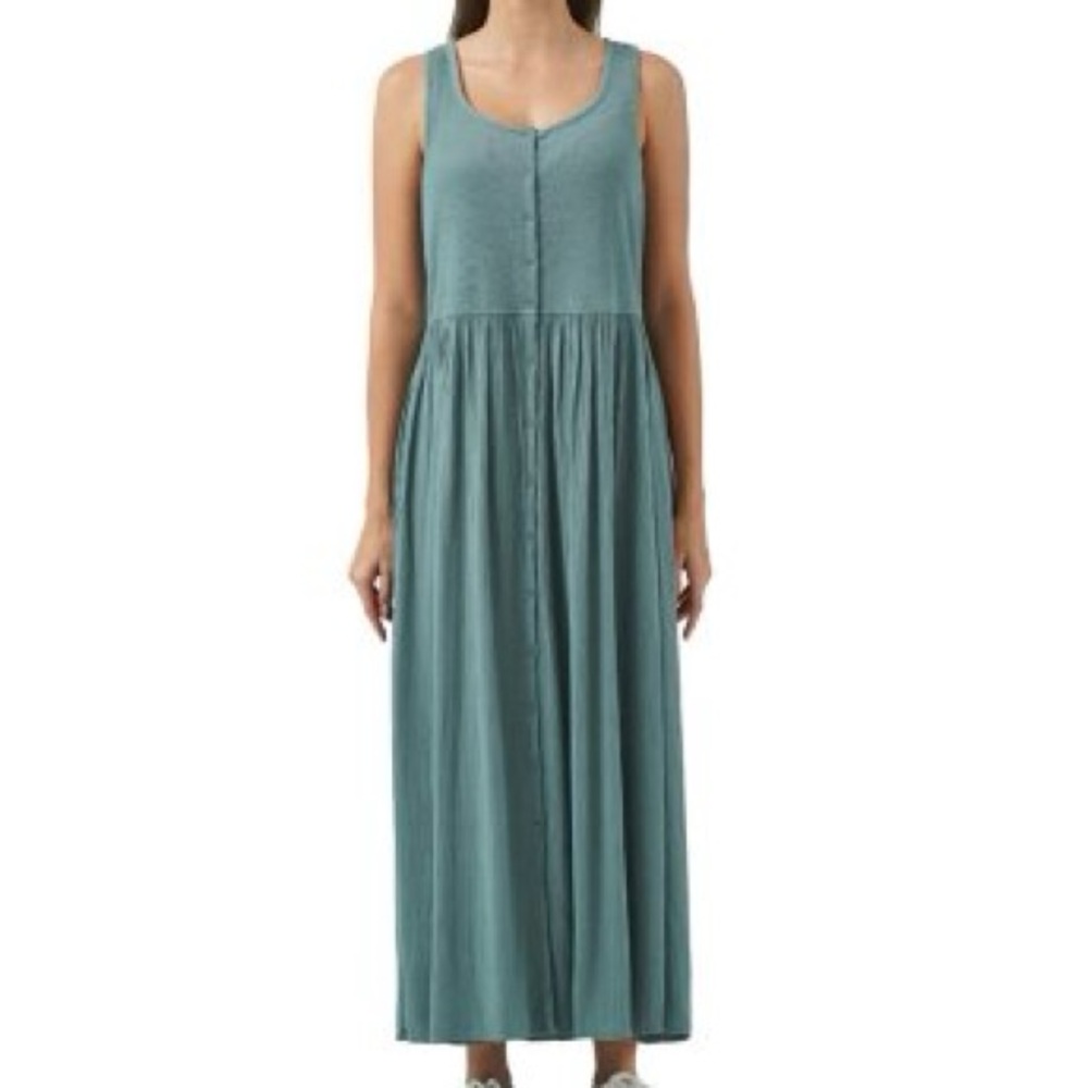 Frye Button up Midi Dress - NWOT - Picture 2 of 7